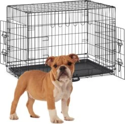 Relaxdays Hondenbench Inklapbaar – Metalen Bench – Draadkooi – Vervoersbox – Autobench – L