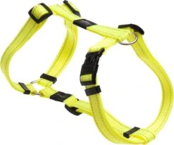 Rogz For Dogs Snake Hondentuig – Geel – 16 Mm X 32-52 Cm