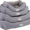 Scruffs Wilton – Luxe Zachte En Warme Hondenmand Met Anti-slip Onderzijde – Grijs – Maat S/M/L/XL – Kleur: Grijs, Maat: Large