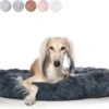 Snoozle Hondenmand – Zacht En Luxe Hondenkussen – Wasbaar – Fluffy – Hondenmanden – 80cm – Grijs -Hondenbenodigdhedenwinkel Snoozle Hondenmand Zacht en Luxe Hondenkussen Wasbaar Fluffy Hondenmanden 80cm Grijs