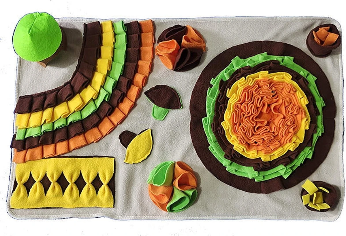 Snuffelmat Hond – Bosrand – Snuffelmat Kat – Hondenpuzzel – Hersenwerk Hond – Labradoodle – Australian Shepherd – Honden 3 Snuffelmat Hond – Bosrand – Snuffelmat Kat – Hondenpuzzel – Hersenwerk Hond – Labradoodle – Australian Shepherd – Honden