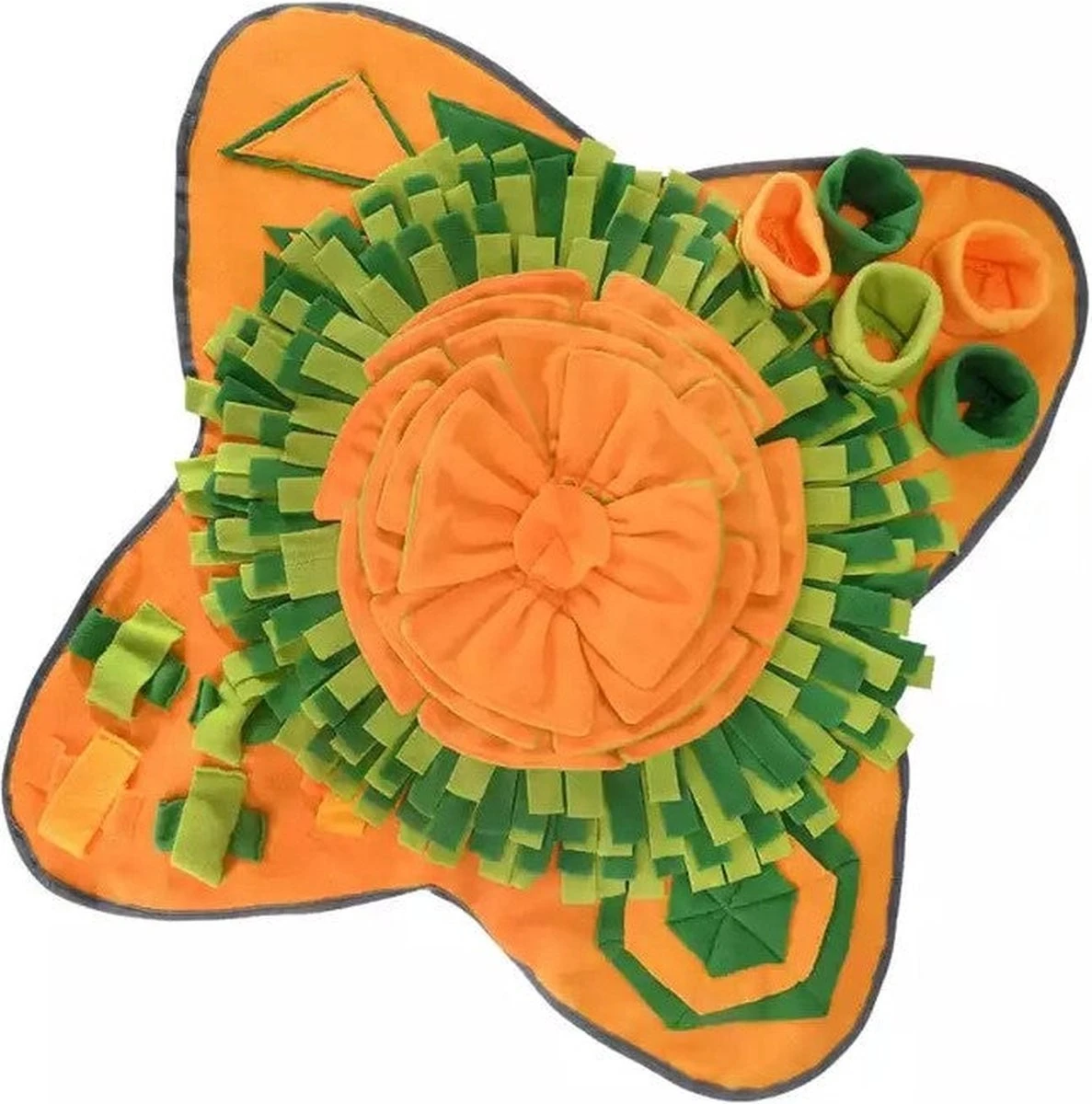 Snuffelmat Hond – Sunny Flower – Hondenpuzzel – Anti Schrokbak Hond – Slowfeeder 3 Snuffelmat Hond – Sunny Flower – Hondenpuzzel – Anti Schrokbak Hond – Slowfeeder