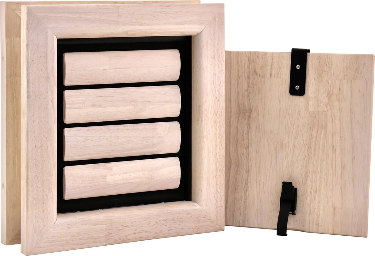 Tomsgates Nipper Houten Kattenluik En Hondenluik | Wit Afgewerkt | 24 X 20 Cm | Eenvoudige Installatie | Voor Deuren Tot 5.5 Cm Dik | Isolerend | Duurzaam 3 Tomsgates Nipper Houten Kattenluik En Hondenluik | Wit Afgewerkt | 24 X 20 Cm | Eenvoudige Installatie | Voor Deuren Tot 5.5 Cm Dik | Isolerend | Duurzaam