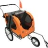 Topmast Easy Flow Hondenfietskar – Met Jogger Functie – Opvouwbaar – Oranje – Large -Hondenbenodigdhedenwinkel Topmast Easy Flow Hondenfietskar Met Jogger Functie Opvouwbaar Oranje Large