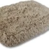 Topmast Fluffy Lounge Serie – Hondenkussen – Taupe – 56 X 40 X 13 Cm – Hondenmand – Dierenkussen – Kattenkussen – Kattenmand -Hondenbenodigdhedenwinkel Topmast Fluffy Lounge Serie Hondenkussen Taupe 56 x 40 x 13 cm Hondenmand Dierenkussen Kattenkussen Kattenmand 1