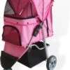 Topmast Modern – Hondenbuggy – Roze – Inklapbare – 3 Wielen – Comfort Buggy -Hondenbenodigdhedenwinkel Topmast Modern Hondenbuggy Roze Inklapbare 3 Wielen Comfort Buggy