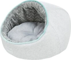 Trixie Hondenmand Iglo Junior Lichtgrijs / Mintgroen – 40X40X27 CM