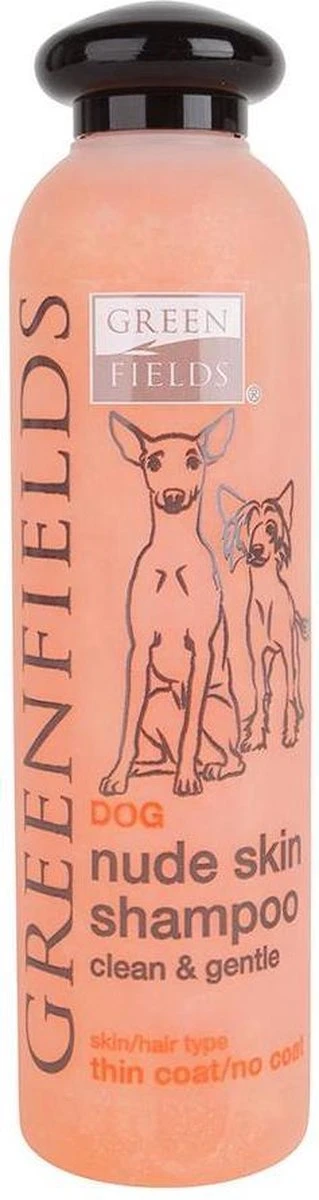 Unieke Shampoo Voor Naakthonden – Verzorgend En Voorkomt Uitdroging Van De Huid – Greenfields – 250ml 3 Unieke Shampoo Voor Naakthonden – Verzorgend En Voorkomt Uitdroging Van De Huid – Greenfields – 250ml