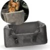Velvet Silver – Autostoel Voor Hond – 57x50cm – Orthopedisch Kussen – Hondenmand Auto – Wasbaar – Handgemaakt 1 Velvet Silver – Autostoel Voor Hond – 57x50cm – Orthopedisch Kussen – Hondenmand Auto – Wasbaar – Handgemaakt -Hondenbenodigdhedenwinkel Velvet Silver Autostoel voor hond 57x50cm Orthopedisch kussen Hondenmand Auto Wasbaar Handgemaakt