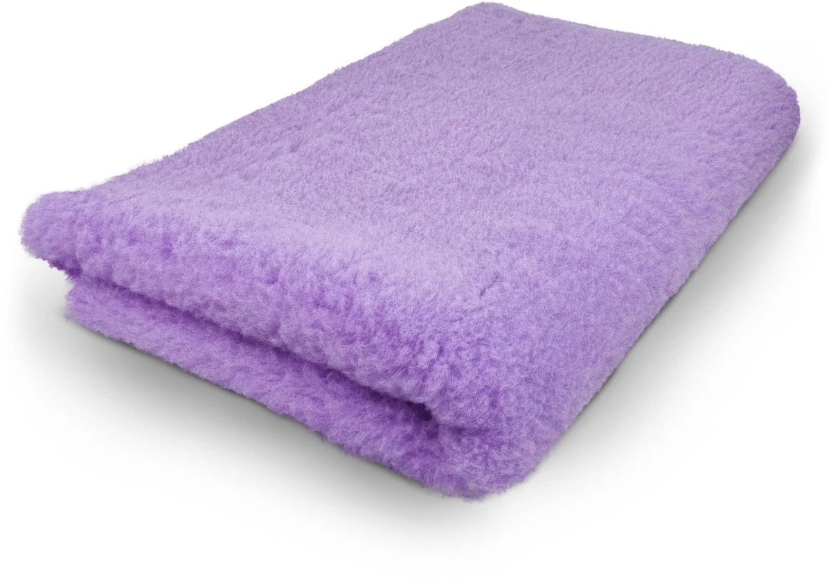 Vetbed Effen Lila – Antislip Hondenmat – 100 X 75 Cm – Benchmat – Hondenkleed – Voor Honden – Machine Wasbaar 3 Vetbed Effen Lila – Antislip Hondenmat – 100 X 75 Cm – Benchmat – Hondenkleed – Voor Honden – Machine Wasbaar