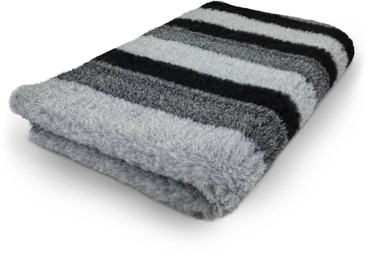 Vetbed Stripes – Antraciet – Antislip Hondenmat – Rol 10 Meter – Benchmat – Hondenkleed – Voor Honden – Machine Wasbaar – Droogloopmat 3 Vetbed Stripes – Antraciet – Antislip Hondenmat – Rol 10 Meter – Benchmat – Hondenkleed – Voor Honden – Machine Wasbaar – Droogloopmat