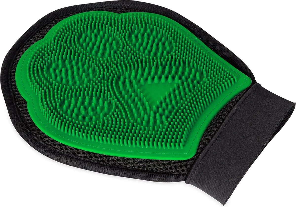 WUFY Borstel Handschoen Voor Honden En Katten – Huisdierenborstel – Verzorgingsborstel – Massageborstel – Groen 3 WUFY Borstel Handschoen Voor Honden En Katten – Huisdierenborstel – Verzorgingsborstel – Massageborstel – Groen