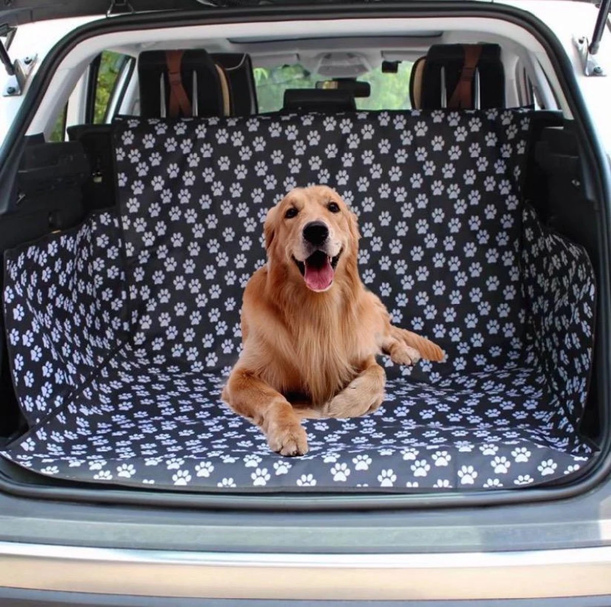 Waterdichte XXL Hondendeken Voor Auto – Hondenmat – Autodeken Voor Je Hond – Hondendeken Voor Je Auto Kofferbak – Boot Cover – Pootjespatroon 3 Waterdichte XXL Hondendeken Voor Auto – Hondenmat – Autodeken Voor Je Hond – Hondendeken Voor Je Auto Kofferbak – Boot Cover – Pootjespatroon