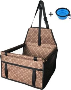 XZ Creations Autostoel Hond – Hondenstoel Kleine Hond – Hondenmand Auto – Honden Autostoel – Autostoel Hond – Hondengordel – Hondenstoel Auto – Hondenmand Auto – Autozitje Hond – Autostoelbeschermer – Automand Hond – Kado