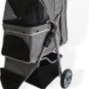 Hondenbuggy 3 Wieler Grijs Voor Hondjes Tot Ca. 12KG -Hondenbenodigdhedenwinkel hondenbuggy 3 wieler grijs voor hondjes tot ca. 12KG