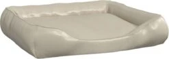 VidaXL Hondenmand 120x100x27 Cm Kunstleer Beige